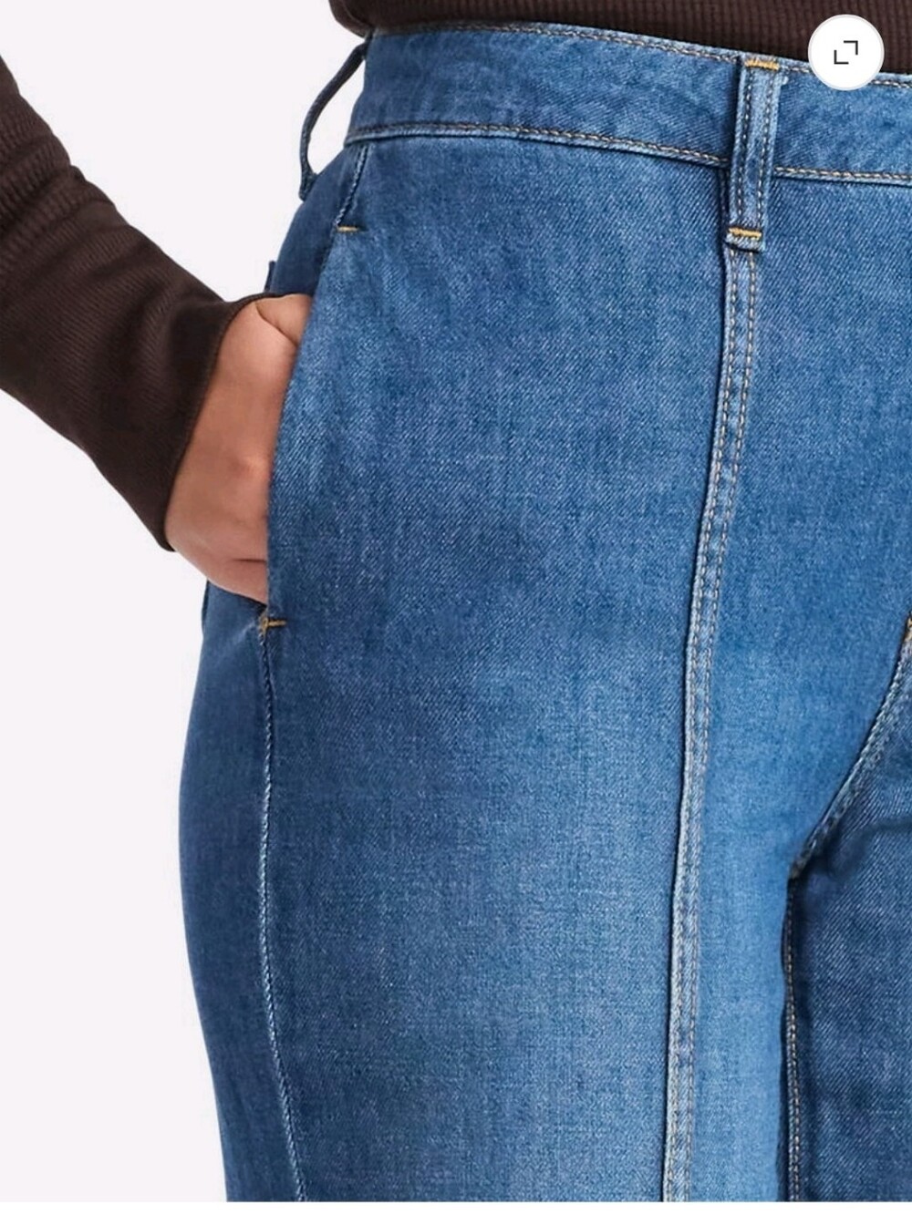 Time and Tru Wide Leg Jeans – Size 2 – New With Tags - Picture 11 of 12